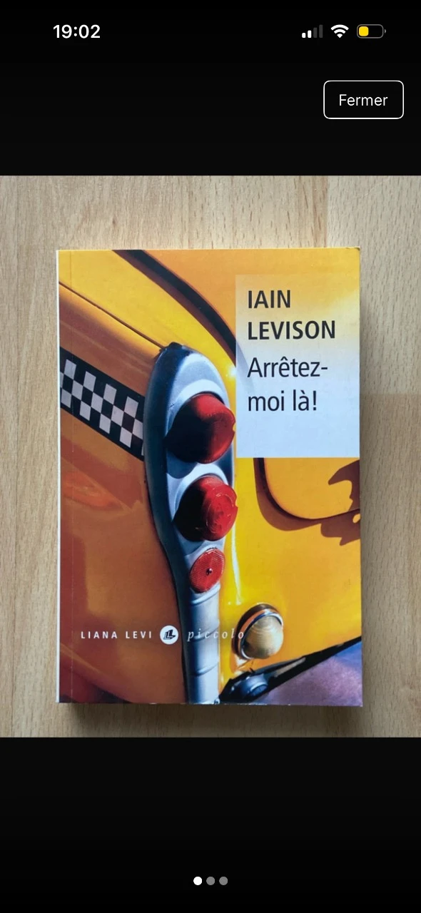 Roman Arrêtez-moi là! - lain Levison
